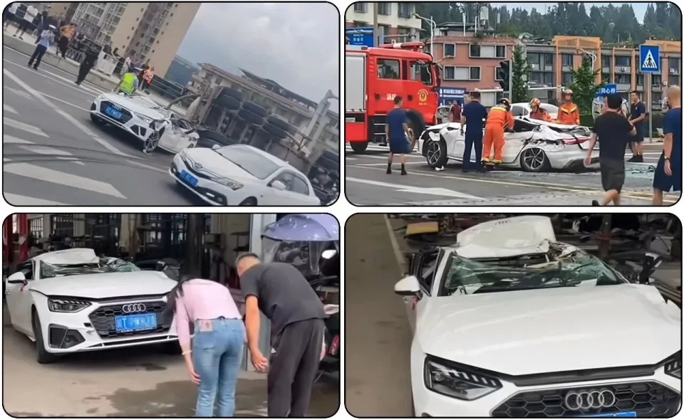 FAW-Audi A4 structural safety China